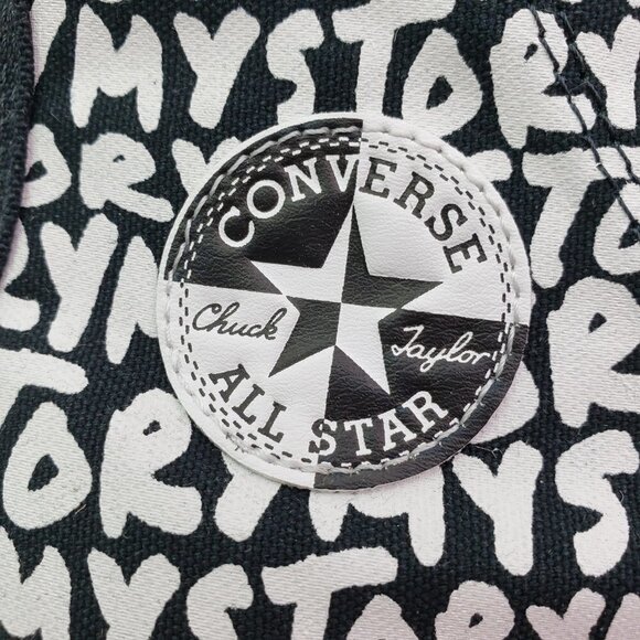 Converse CTAS Double Stack Lift Hi Womens Size 5 Black My Story Platform Sneaker - Picture 10 of 15